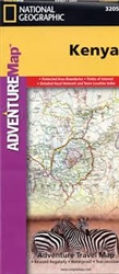 Kenya Adventure Map 3205 by National Geographic Maps [no longer available]