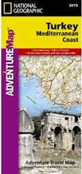 Turkey & Mediterranean Coast Adventure Map 3019 by National Geographic Maps [no longer available]