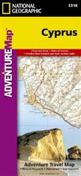 Cyprus Adventure Map 3318 by National Geographic Maps [no longer available]