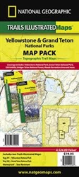 Yellowstone and Grand Teton National Parks, Map Pack Bundle by National Geographic Maps [no longer available]