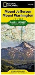 Mt. Jefferson and Mt. Washington Wilderness, Map 819 by National Geographic Maps [no longer available]