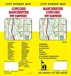 Manchester and Concord, New Hampshire by GM Johnson [no longer available]