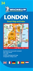 London, United Kingdom (2034) by Michelin Maps and Guides [no longer available]
