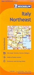 Italy, Northeast (562) by Michelin Maps and Guides [no longer available]