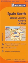 Spain North: Basque Country, Navarra and La Rioja (573) by Michelin Maps and Guides [no longer available]