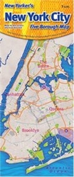 New York City, Five Borough Map by Opus Publishing [no longer available]