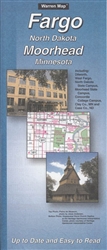 Fargo, North Dakota and Moorhead, Minnesota by The Seeger Map Company Inc. [no longer available]