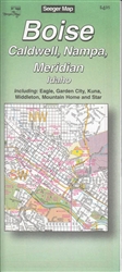 Boise, Idaho by The Seeger Map Company Inc. [no longer available]