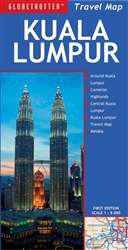 Kuala Lumpur, Maylaysia Travel Map by New Holland Publishers [no longer available]