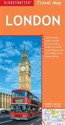 London, United Kingdom Travel Map by New Holland Publishers [no longer available]