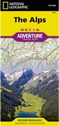 Alps Adventure Map 3321 by National Geographic Maps [no longer available]