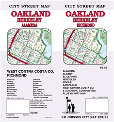 Oakland, Berkley and Richmond, California by GM Johnson [no longer available]