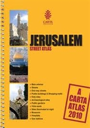 Jerusalem, Israel, Street Atlas by Carta Jerusalem [no longer available]