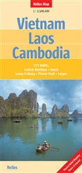 Vietnam - Laos - Cambodia by Nelles Verlag GmbH
