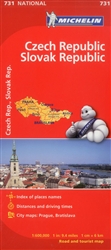 Czech and Slovak Republics (731) by Michelin Maps and Guides [no longer available]