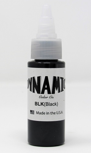 Dynamic Black Tattoo Ink - 1 oz. Bottle
