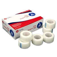 Transparent Surgical Tape 1" - Box of 12