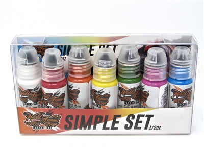 World Famous - Simple Color Set - 7 Colors - 1/2oz