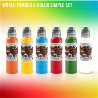 World Famous - 6 Color Simple Set - 1oz