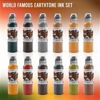 World Famous - Earthtone Set - 12 Colors - 1oz