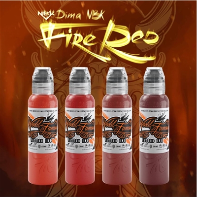 World Famous - Dima NBK Fire Red Set