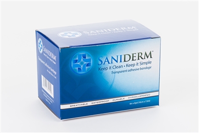 Saniderm - 4 in x 8 yd Roll