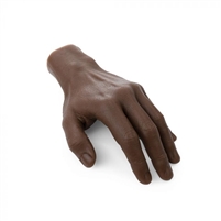 A Pound of Flesh Silicone Synthetic Hand with Wrist â€” Fitzpatrick Tone 5 â€” (Right or Left)