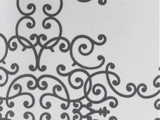 Soft Scroll charcoal