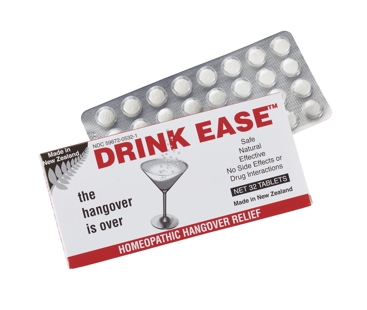 Drink Ease® Homeopathic Hangover Relief
