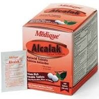 Alcalak Antacid Tablets 12 Packs of 2 Tabs