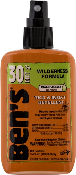 Ben's 30% DEET 3.4 ounces Spray