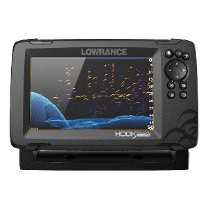 Lowrance HOOK Reveal 7 Combo with 50/200kHz HDI Transom Mount & C-MAP Contour+ Card