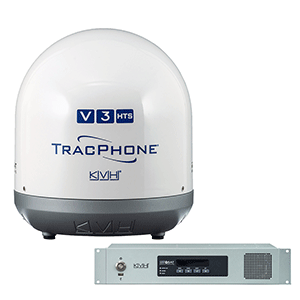 KVH TracPhone V3HTS Satellite Communications System