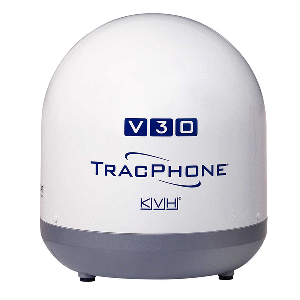 KVH Ultra-Compact TracPhone V30 with DC-BDU