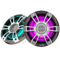 Fusion Signature Series 3i 7.7" CRGBW Sports Speakers - Grey