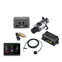 Garmin Compact Reactor 40 With GHC50 Display & Shadow Drive & 1 Liter Pump for Up to 10 cubic inch Steering Cylinder