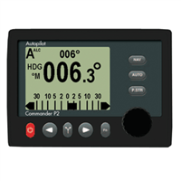 Comnav Commander P2 Mono Display Autopilot with SSRC1 Rate Gyro Compass Sensor & Rotary Feedback 10110031B