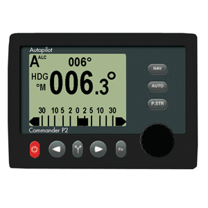 Comnav Commander P2 Mono Display Autopilot with SSRC1 Rate Gyro Compass Sensor & Rotary Feedback 10110031B
