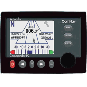 Comnav Commander P2 Color Display Autopilot with SSRC1 Rate Gyro Compass & Seastar Smartstick Linear Feedback