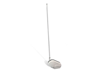 Lumitec Contour 39in Anchor Light, 12/24VDC White Shaft With Angler Motorized Mount