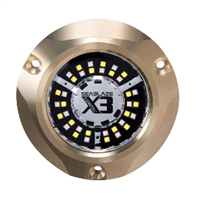 Lumitec SeaBlaze X3 LED Underwater Light - Dual Color White/Blue