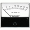 Blue Sea 8003 DC Analog Voltmeter, 2-3/4inch Face, 8-16 Volts DC