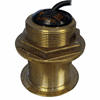 Garmin B60-12, 12 Deg Bronze Thru Hull Tilted Element Transducer