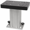 Cannon Aluminum Fixed Base Downrigger Pedestal, 6" 1904031