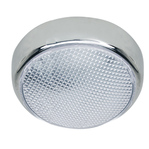 Perko Surface Mount LED Dome Light without On/Off Chrome 1355DP0CHR