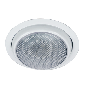 Perko Surface Mount LED Dome Light with On/Off Ring White 1357DP0WHT