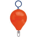 Polyform Mooring Buoy with Iron 15" Diameter Red, CM-2-RED