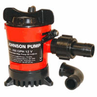 Johnson Pump 500 GPH Bilge Pump 3/4" Hose 12V Dura Ports 32503