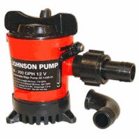 Johnson Pump 1000 GPH Bilge Pump 3/4" 12V Dura Ports 32903