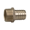 Perko 1" Pipe To Hose Adapter Straight Bronze 0076DP6PLB